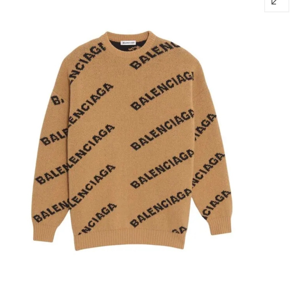 All over monogram Balenciaga sweater